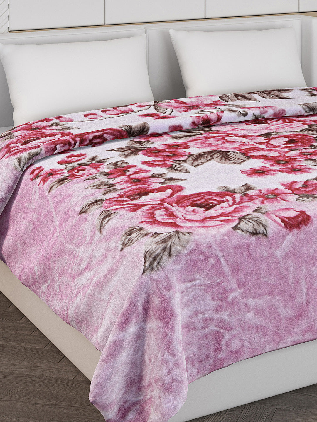 Printed Double Bed 600 GSM Blanket for Heavy Winter -2 Ply (Weight 4 kg)