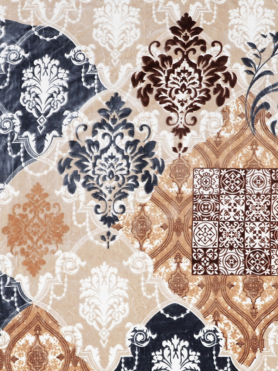 Printed Single Bed Blanket for Mild Winter -2 Ply