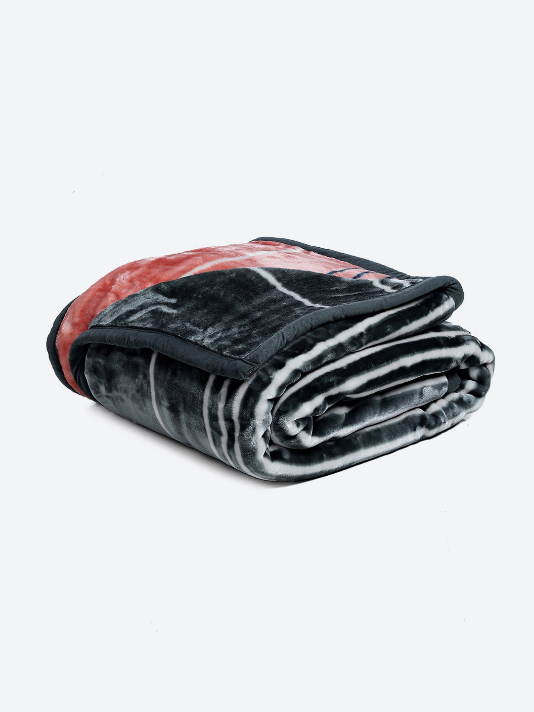 Printed Double Bed 947 GSM Blanket for Heavy Winter -1 Ply (Weight 5 kg)