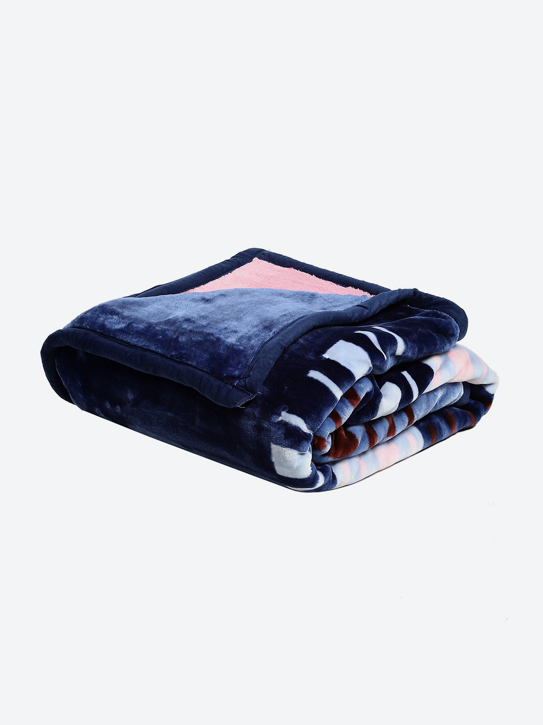 Printed Double Bed 947 GSM Blanket for Heavy Winter -1 Ply (Weight 5 kg)