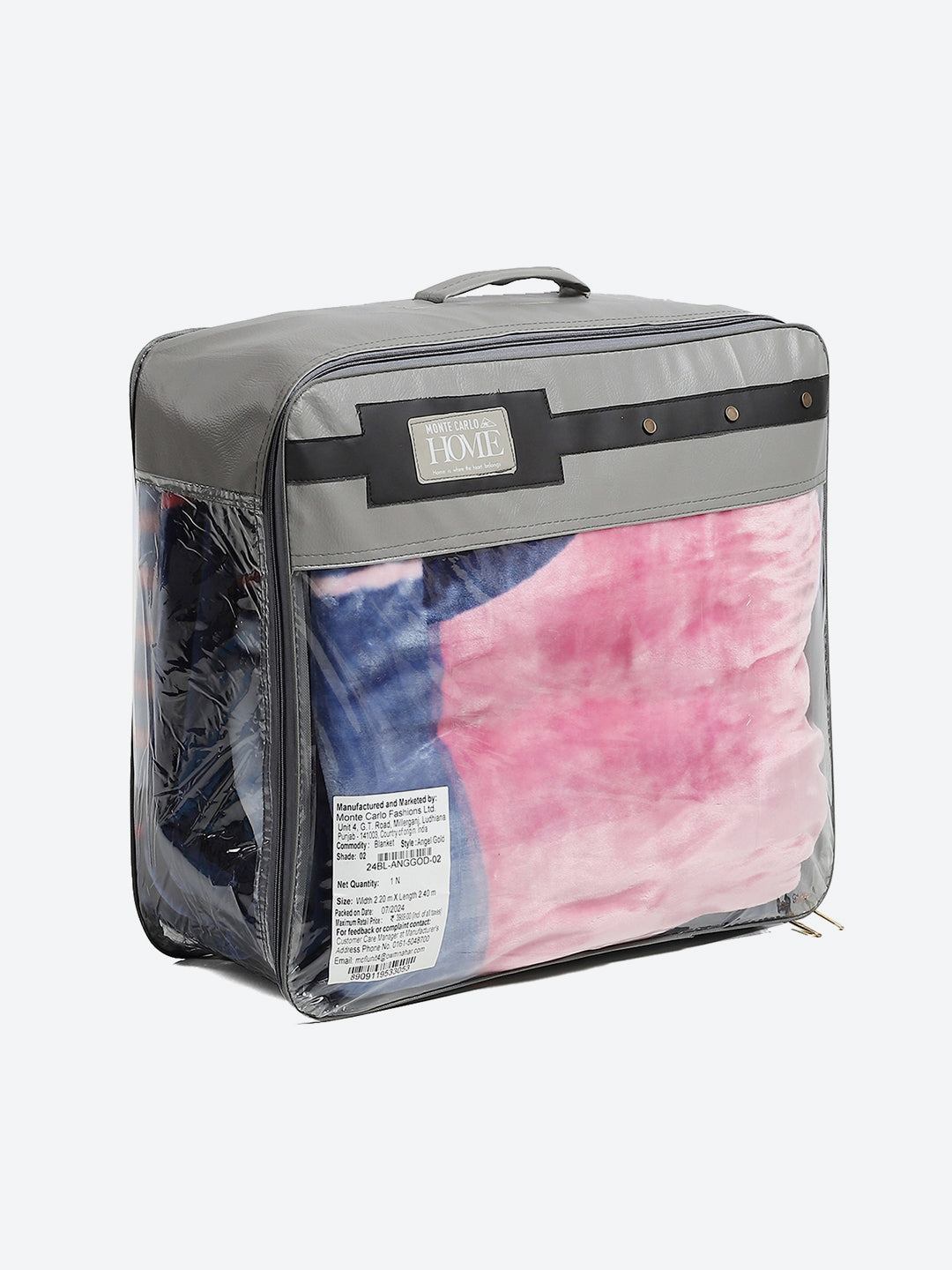 Printed Double Bed 947 GSM Blanket for Heavy Winter -1 Ply (Weight 5 kg)