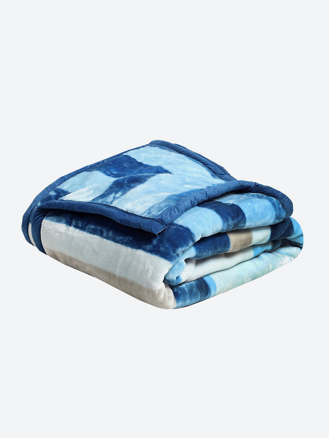 Printed Double Bed 947 GSM Blanket for Heavy Winter -1 Ply (Weight 5 kg)