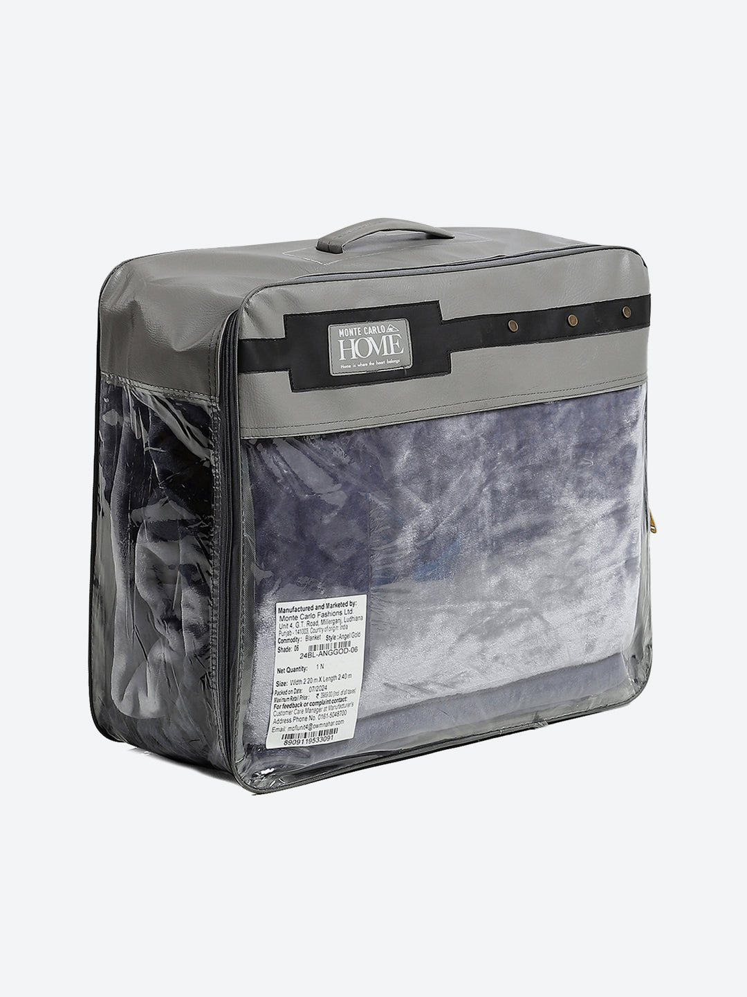 Printed Double Bed 947 GSM Blanket for Heavy Winter -1 Ply (Weight 5 kg)