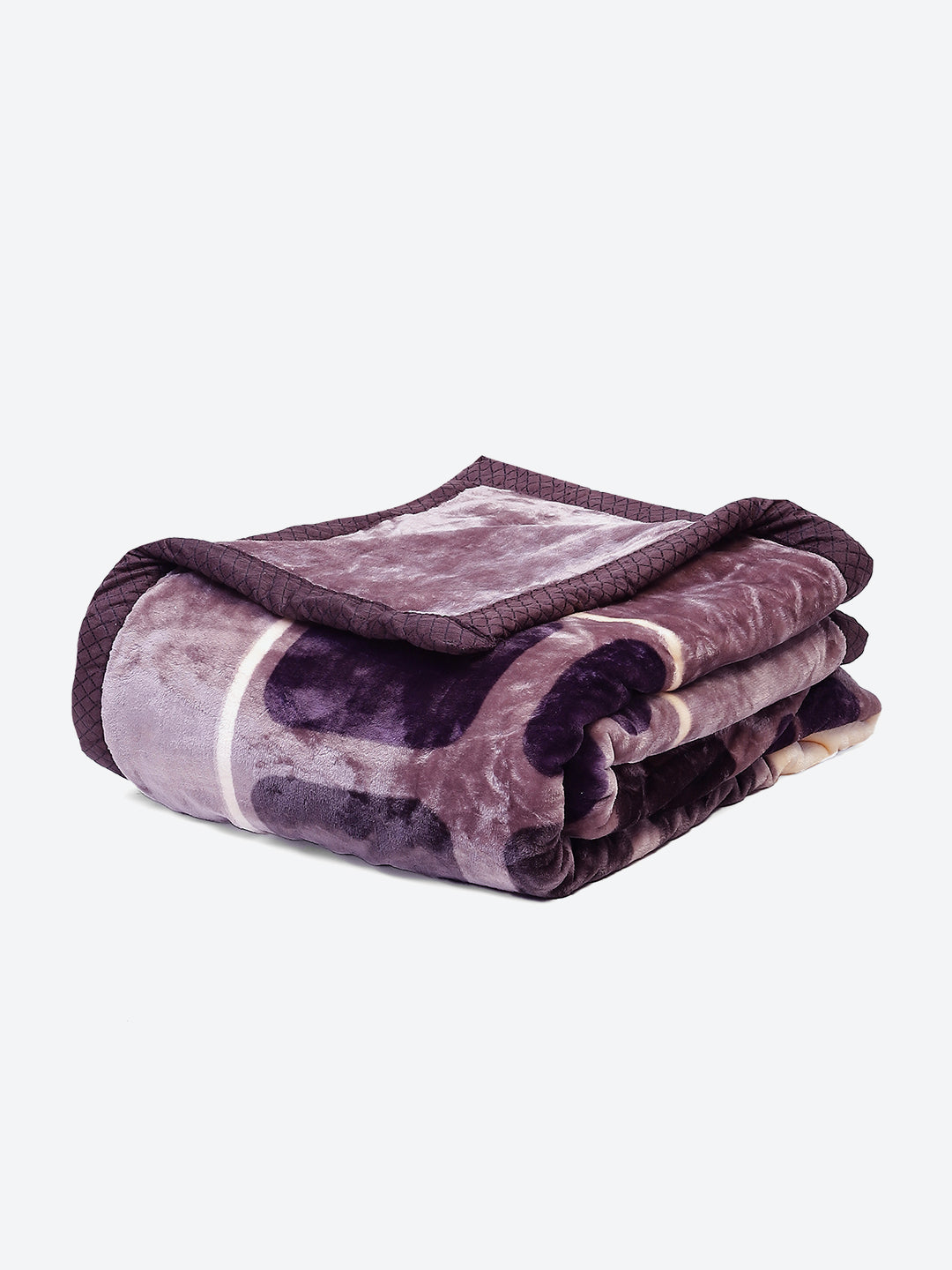Printed Double Bed Blanket for Heavy Winter -2 Ply