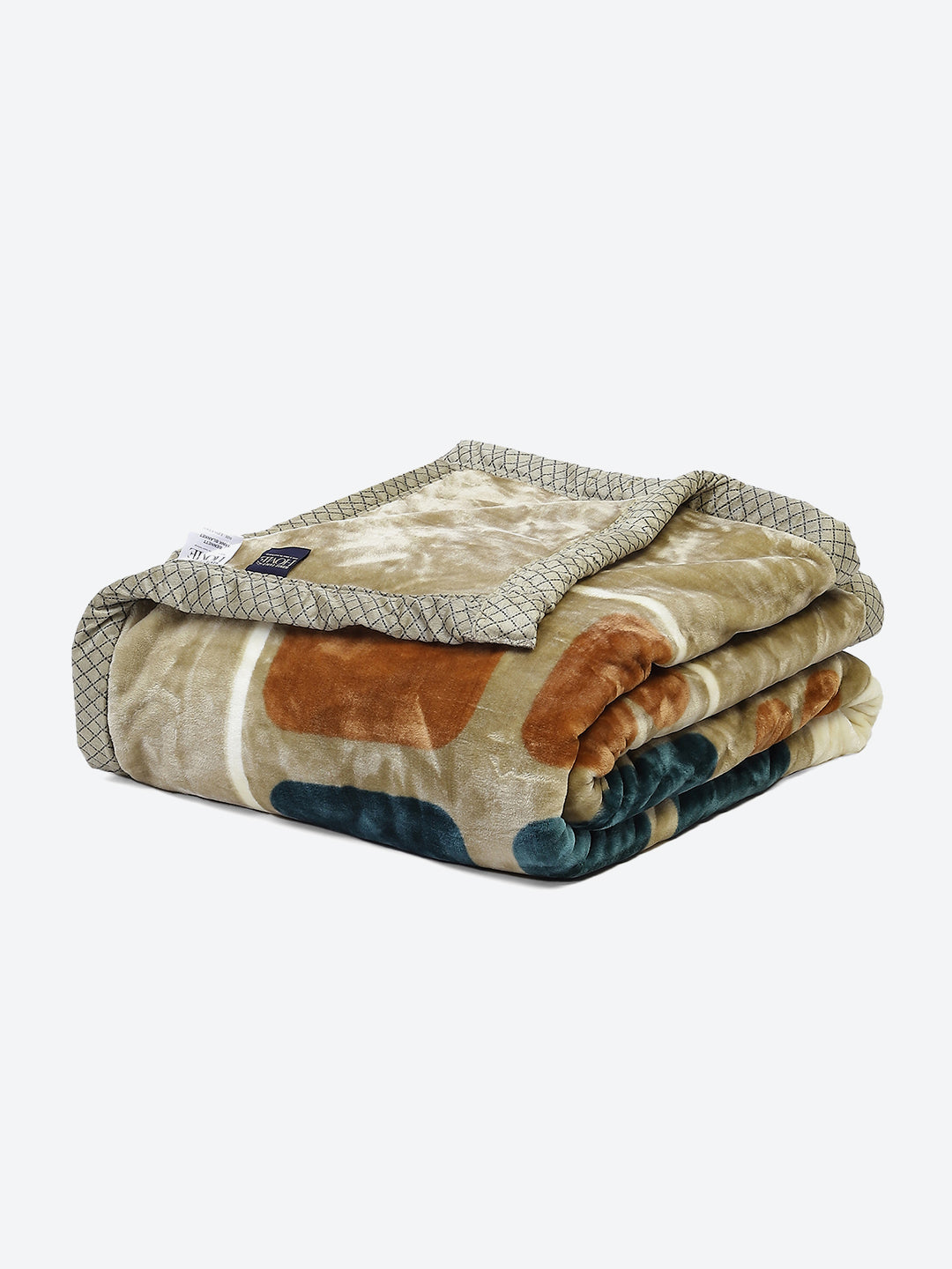 Printed Double Bed 691 GSM Blanket Bennett Super Soft 2 Ply (Weight 3.65 kg)
