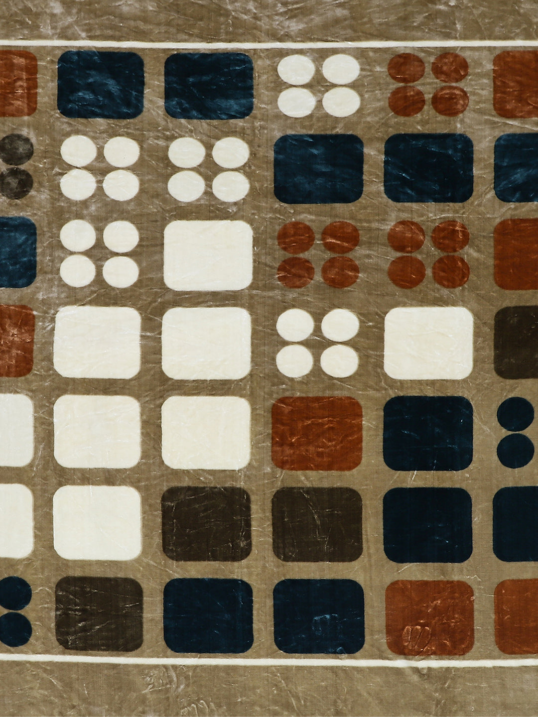 Printed Double Bed 691 GSM Blanket Bennett Super Soft 2 Ply (Weight 3.65 kg)