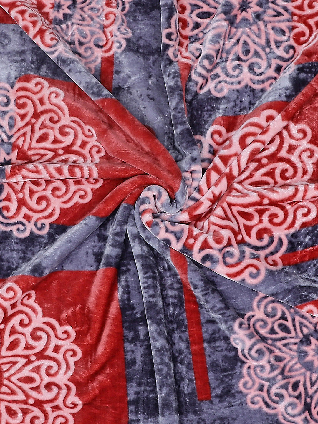 Printed Double Bed Blanket for Heavy Winter -2 Ply