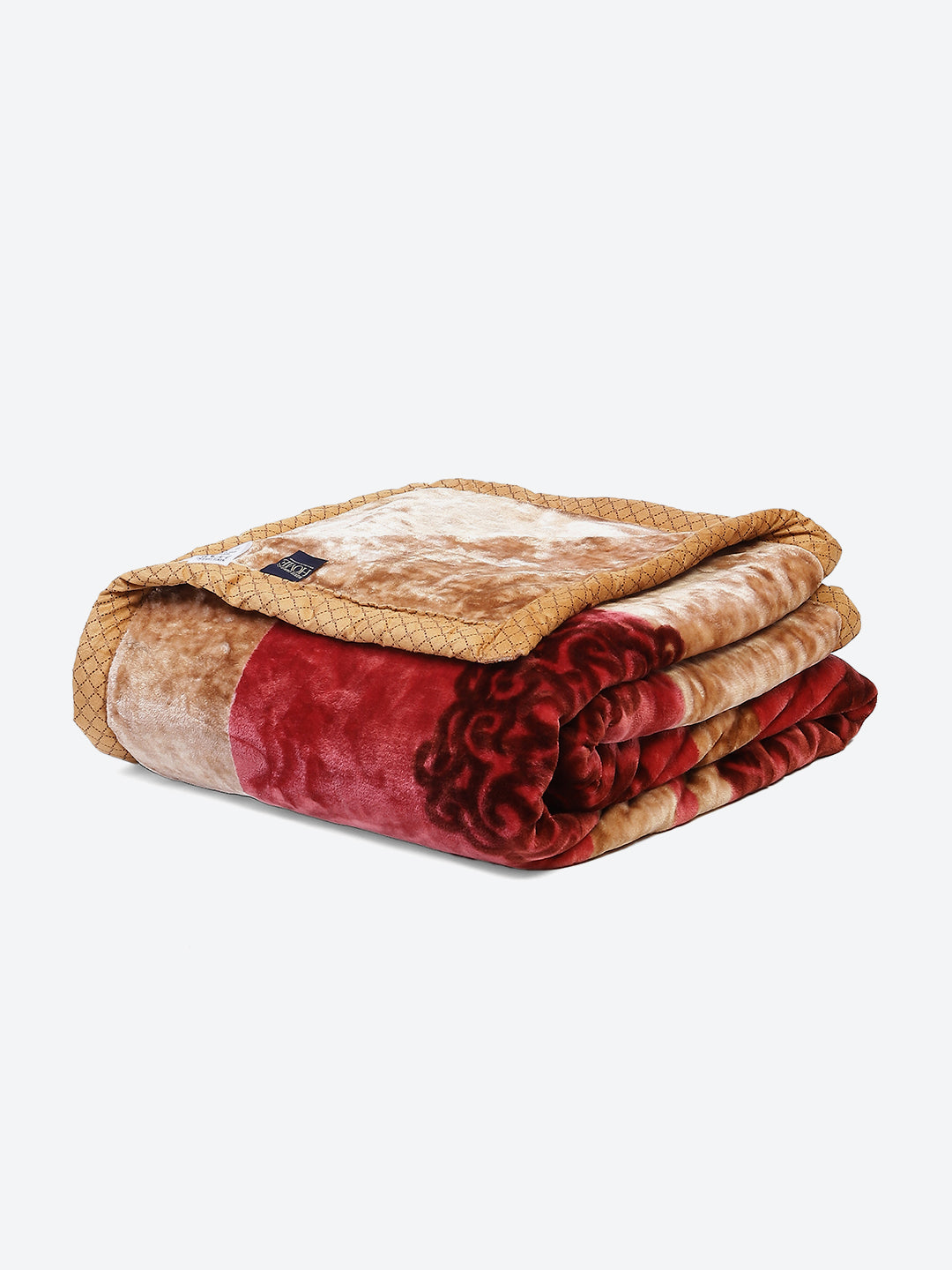 Printed Double Bed 691 GSM Blanket Bennett Super Soft 2 Ply (Weight 3.65 kg)