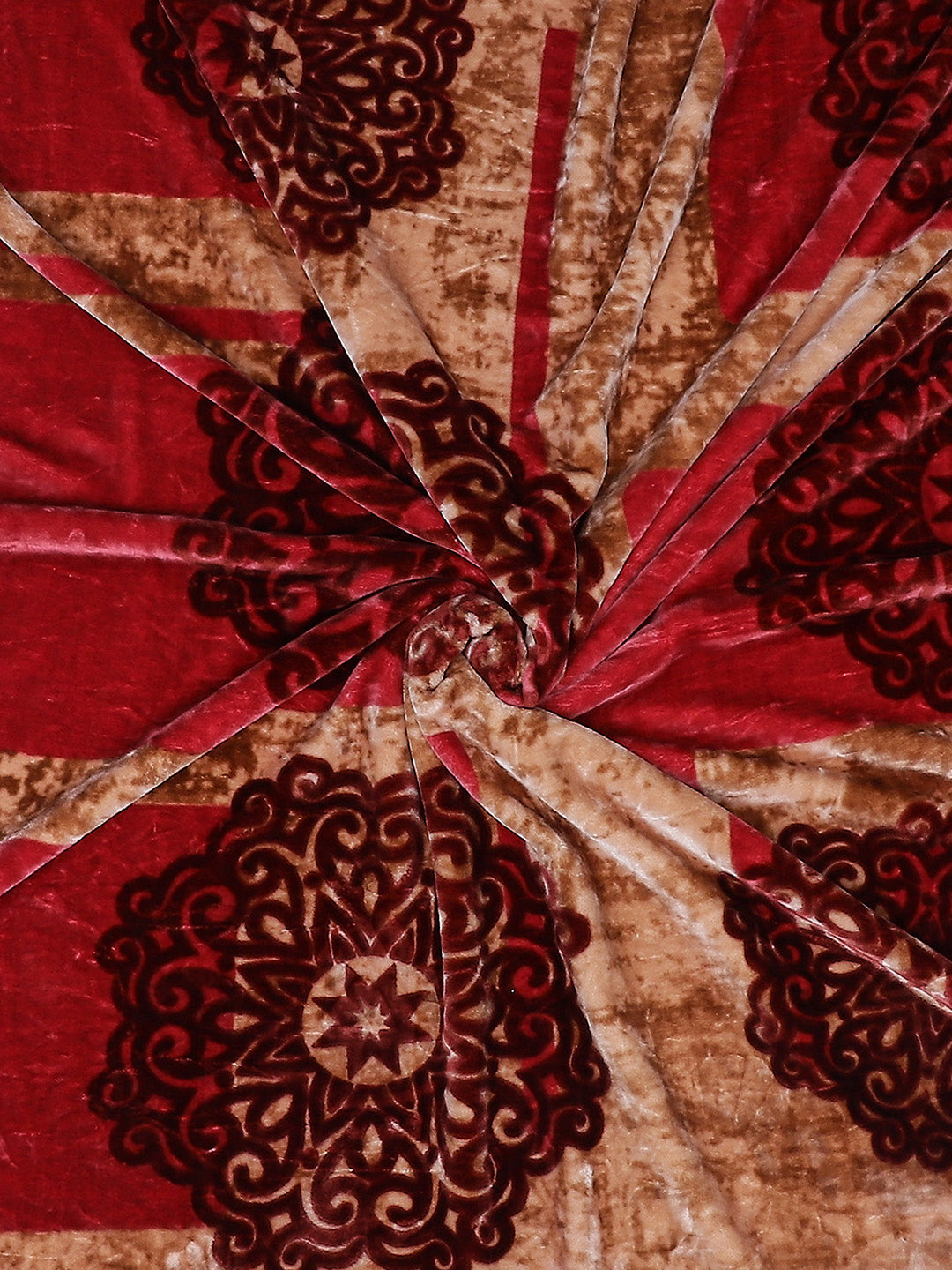 Printed Double Bed 691 GSM Blanket Bennett Super Soft 2 Ply (Weight 3.65 kg)