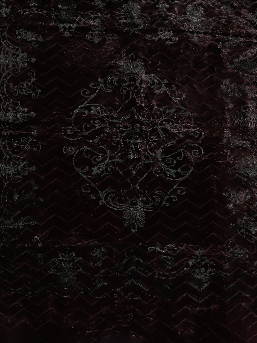 Printed Double Bed Blanket for Heavy Winter -2 Ply