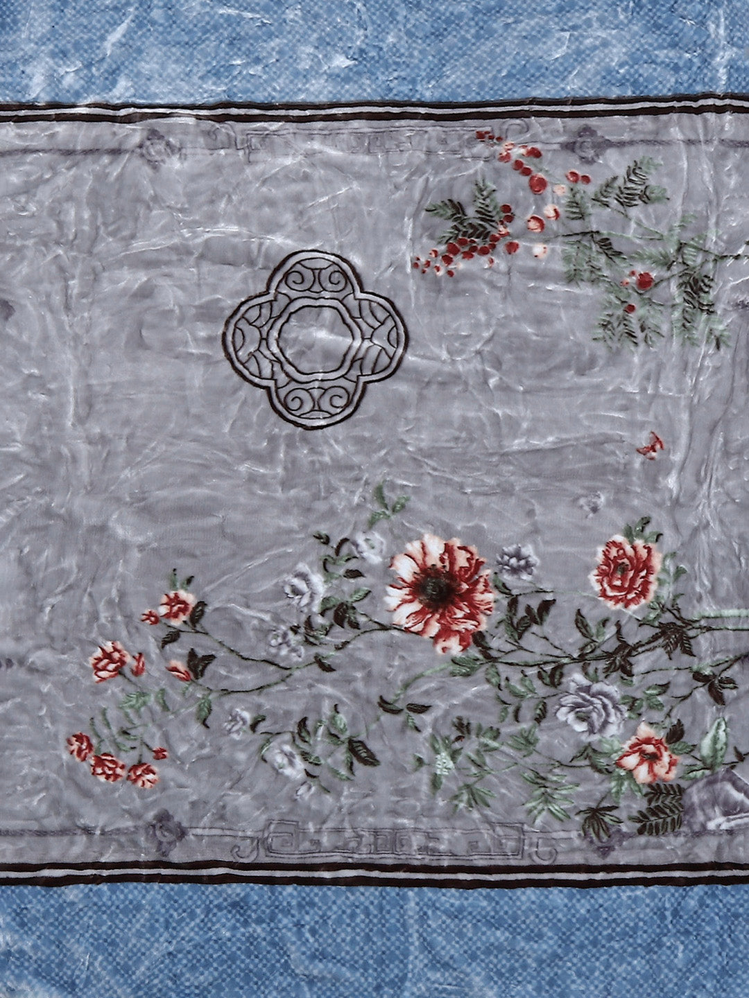 Printed Double Bed Blanket for Heavy Winter -2 Ply