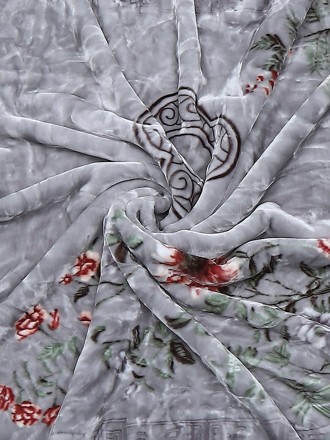 Printed Double Bed Blanket for Heavy Winter -2 Ply
