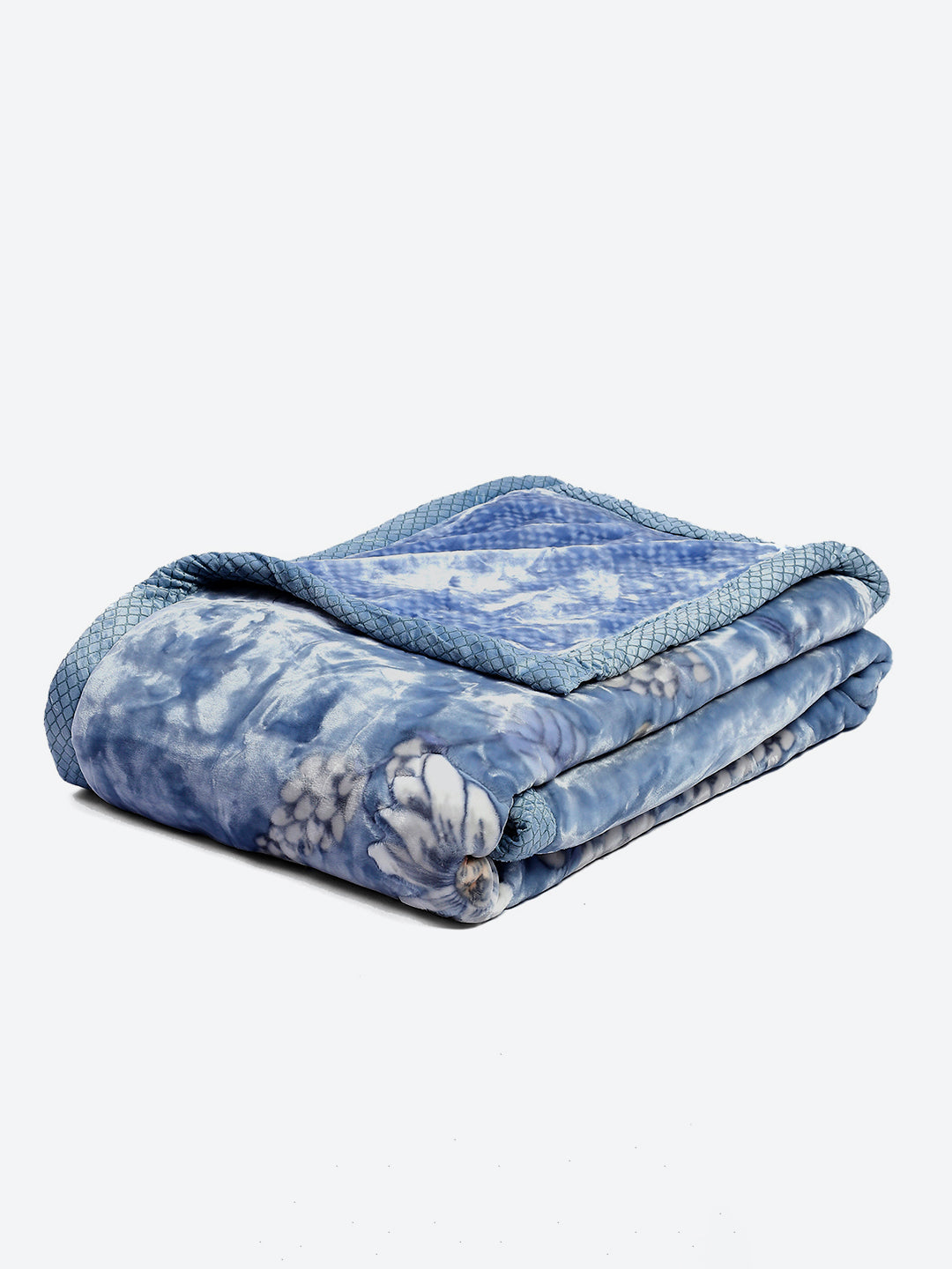 Printed Double Bed Blanket for Heavy Winter -2 Ply