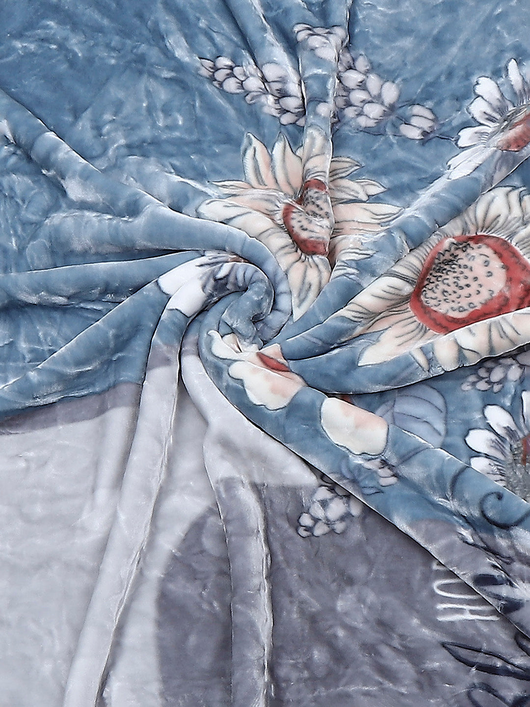 Printed Double Bed Blanket for Heavy Winter -2 Ply