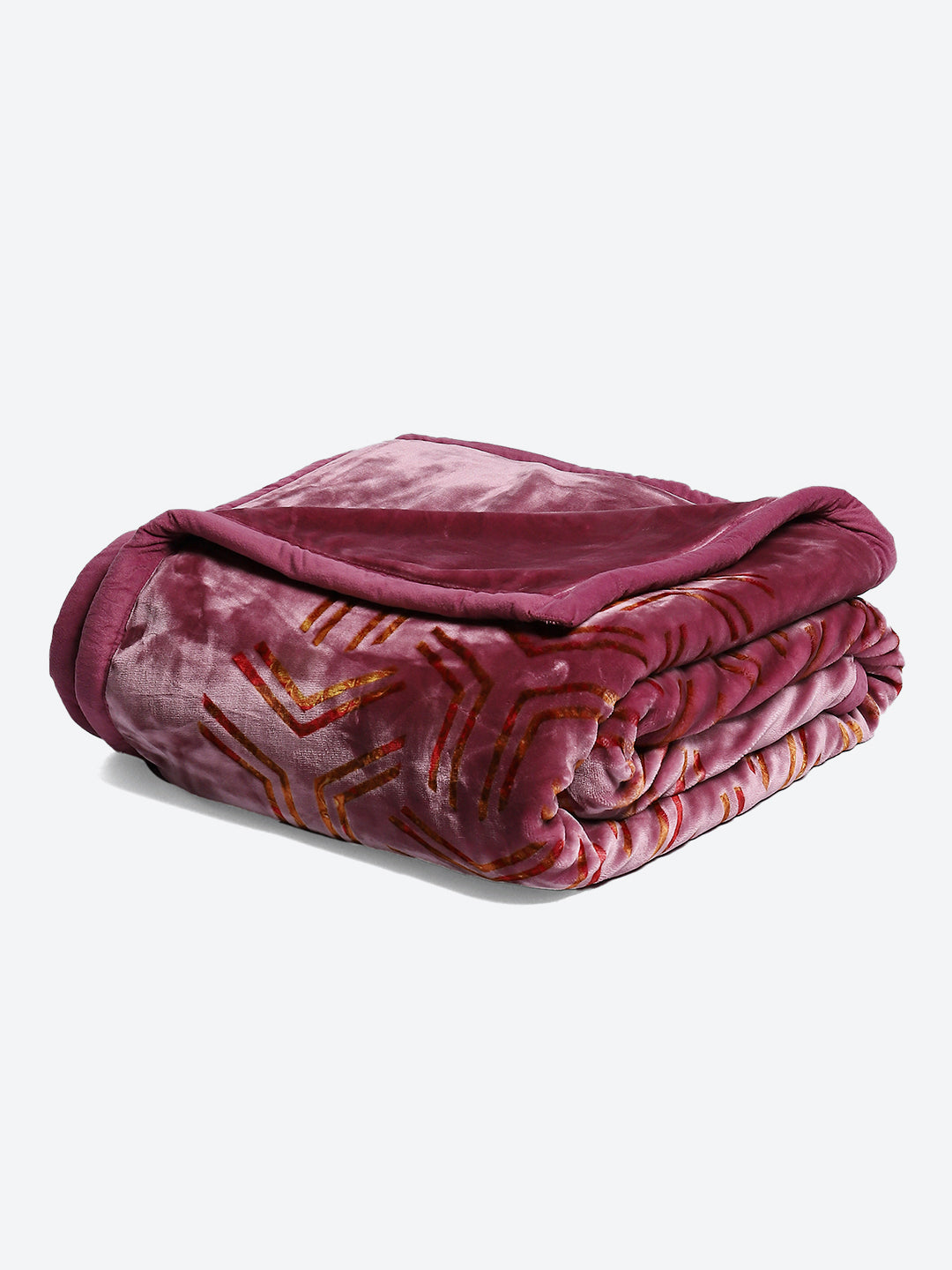 Printed Double Bed Blanket for Mild Winter -2 Ply
