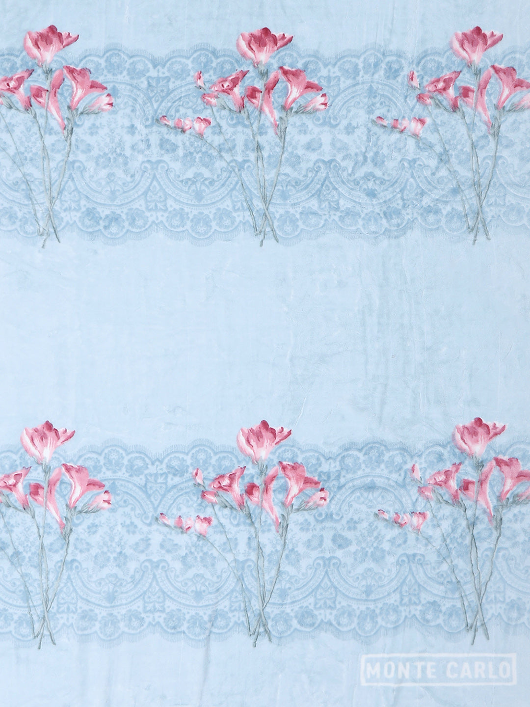 Printed Double Bed 795 GSM Blanket Cashmere 2 Ply (Weight 4.2 kg)