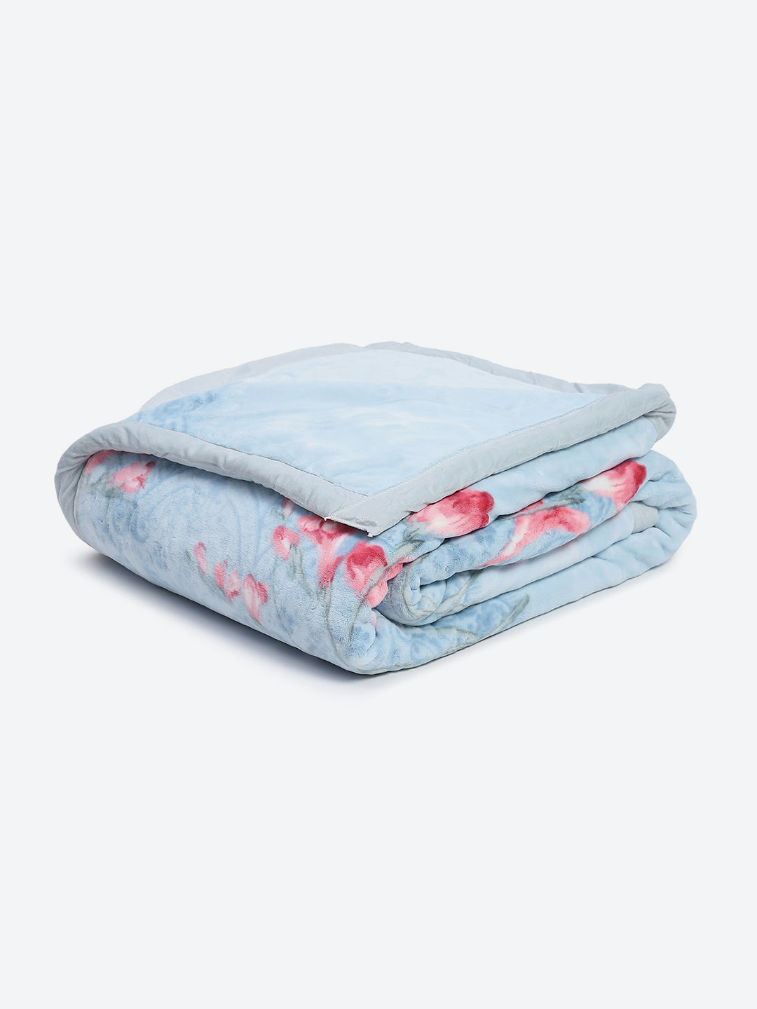 Printed Double Bed 795 GSM Blanket Cashmere 2 Ply (Weight 4.2 kg)