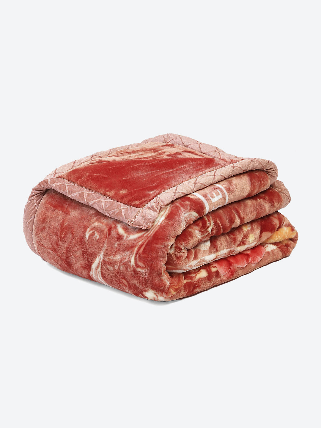 Printed Double Bed Blanket for Heavy Winter -2 Ply