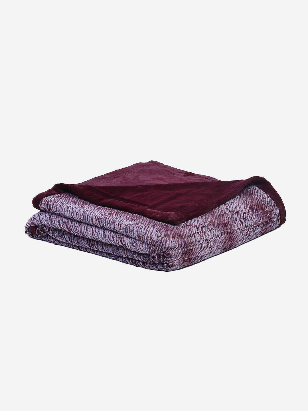 Printed Double Bed Blanket for Heavy Winter -2 Ply