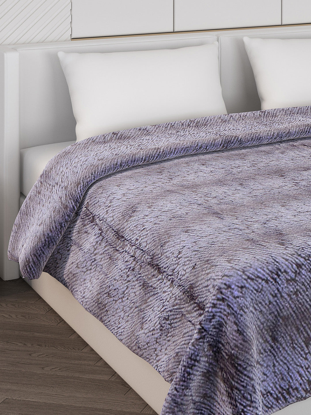Abstract Double Bed 850 GSM Blanket Daniel 2 Ply (Weight 4.5 kg)