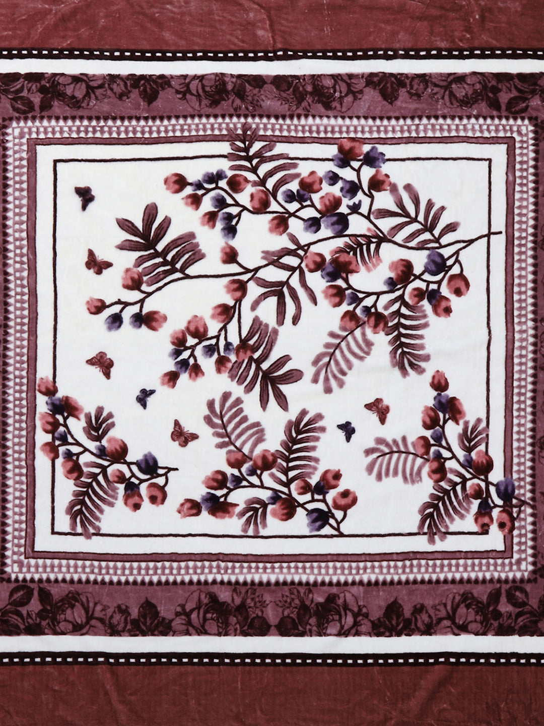 Printed Double Bed 900 GSM Blanket for Heavy Winter -1 Ply (Weight 4.9 kg)