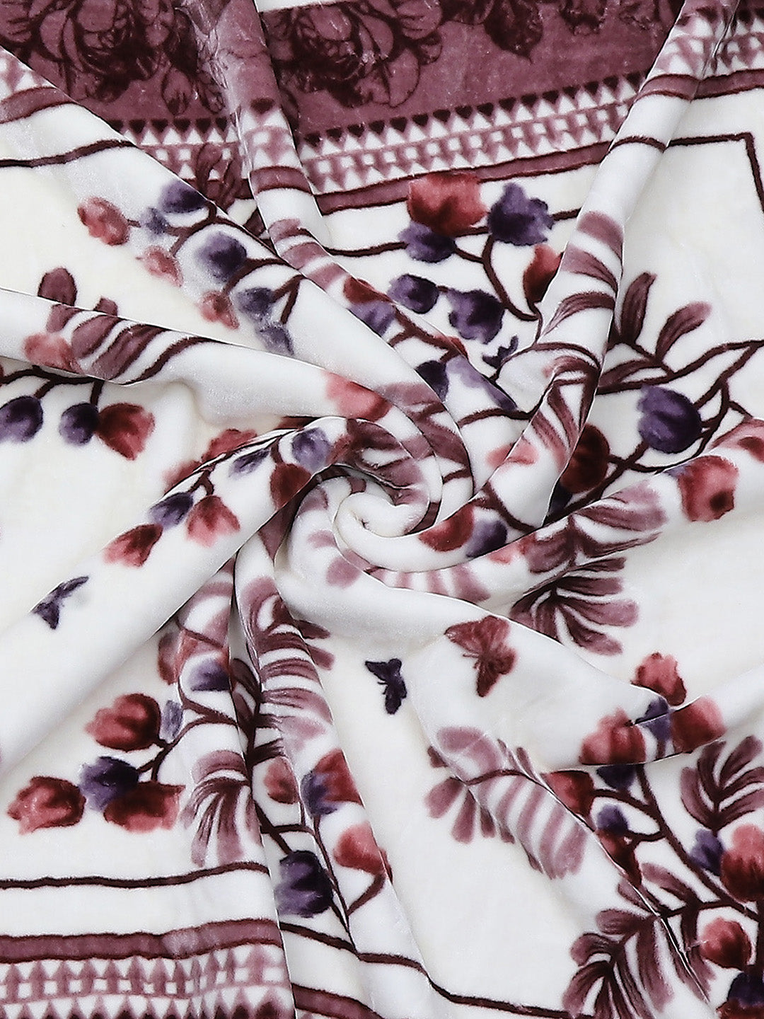 Printed Double Bed 900 GSM Blanket for Heavy Winter -1 Ply (Weight 4.9 kg)