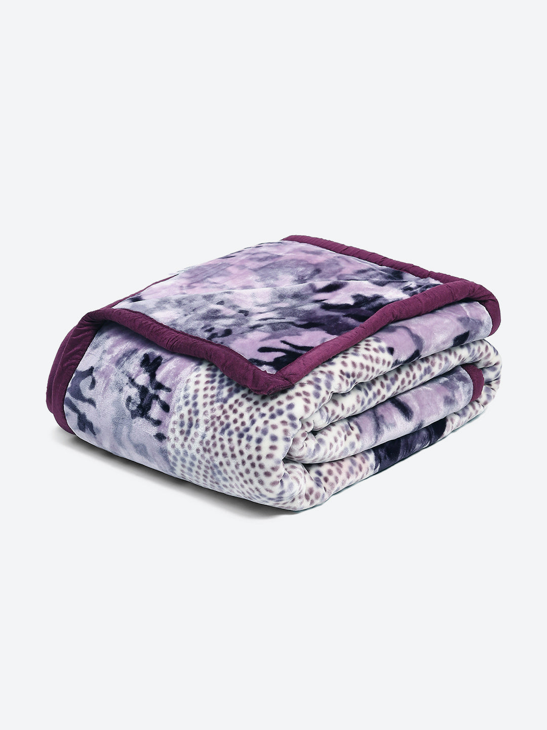 Printed Double Bed 900 GSM Blanket for Heavy Winter -1 Ply (Weight 4.9 kg)