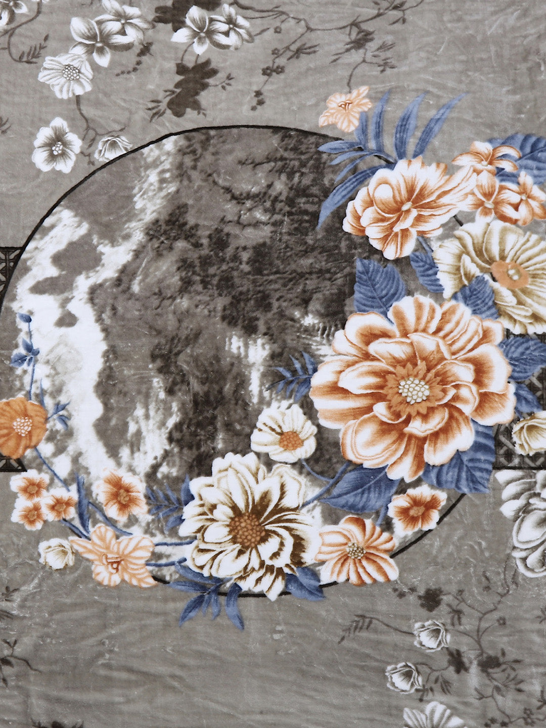 Printed Double Bed 928 GSM Blanket Embassy 1 Ply (Weight 4.9 kg)