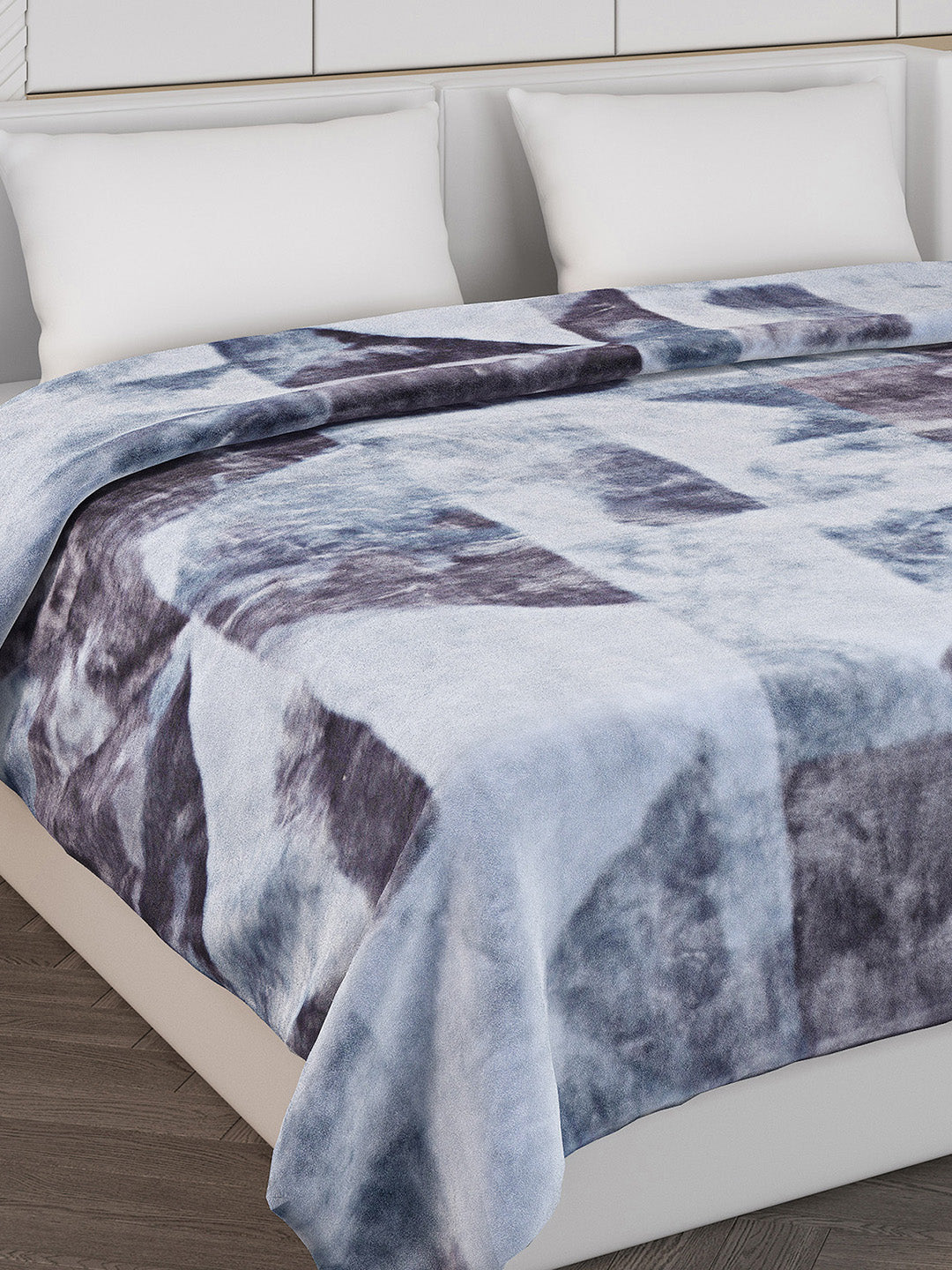 Printed Double Bed 900 GSM Blanket for Heavy Winter -1 Ply (Weight 4.9 kg)