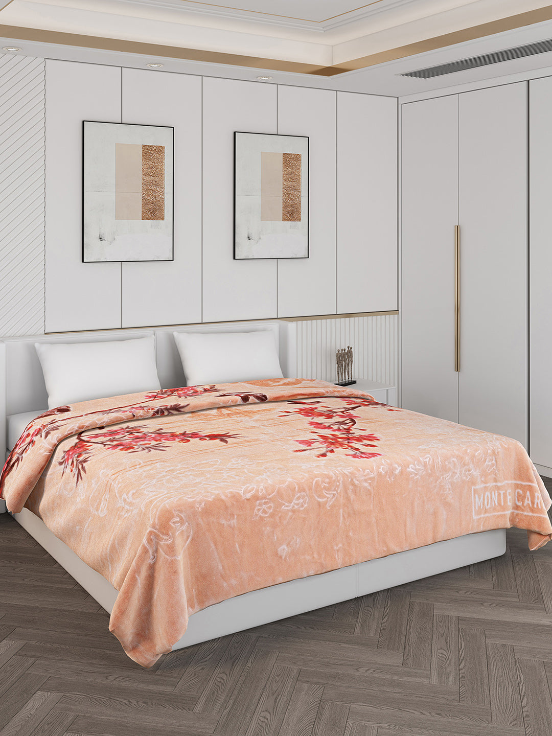 Printed Double Bed 850 GSM Blanket for Heavy Winter -2 Ply (Weight 4.7 kg)