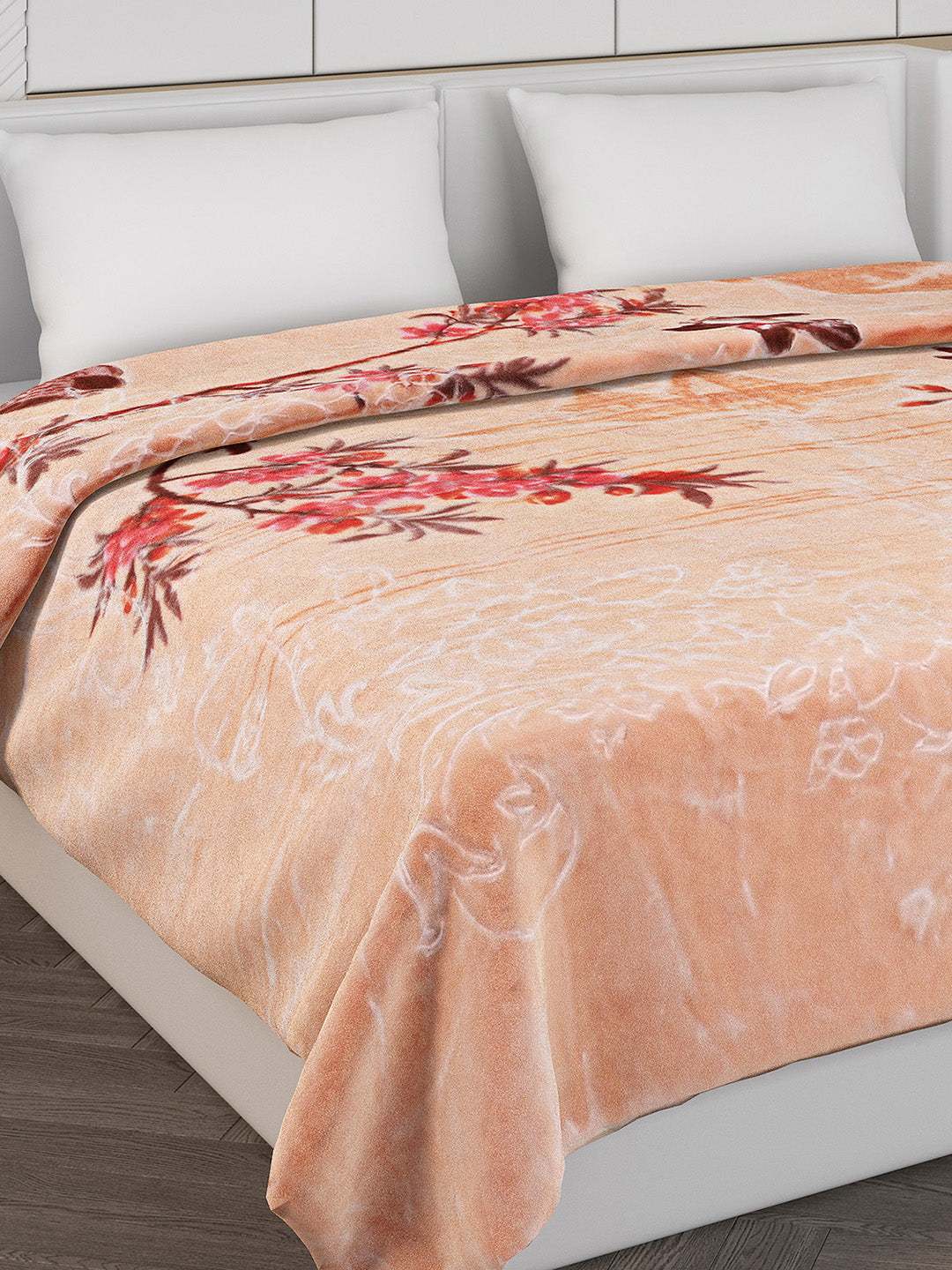 Printed Double Bed 890 GSM Blanket Emperor 2 Ply (Weight 4.7 kg)