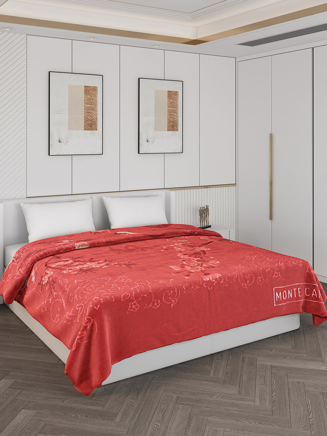 Printed Double Bed 890 GSM Blanket Emperor 2 Ply (Weight 4.7 kg)