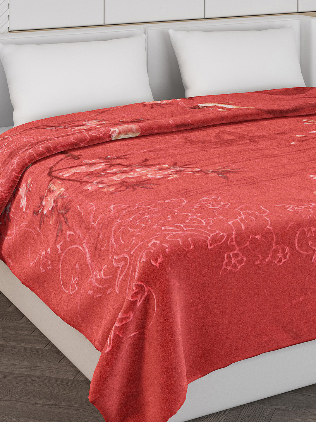 Printed Double Bed 850 GSM Blanket for Heavy Winter -2 Ply (Weight 4.7 kg)