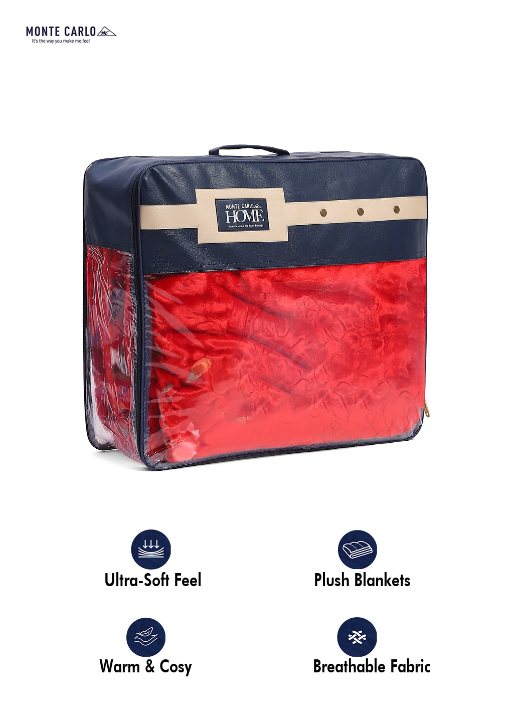 Printed Double Bed 890 GSM Blanket Emperor 2 Ply (Weight 4.7 kg)