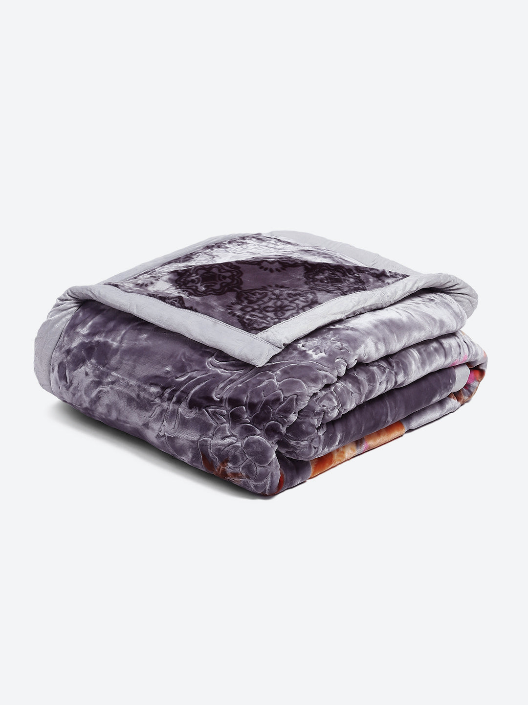 Printed Double Bed 850 GSM Blanket for Heavy Winter -2 Ply (Weight 4.7 kg)