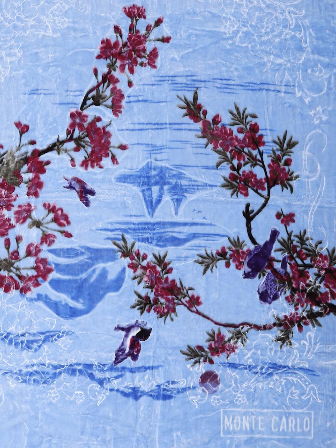 Printed Double Bed 890 GSM Blanket Emperor 2 Ply (Weight 4.7 kg)