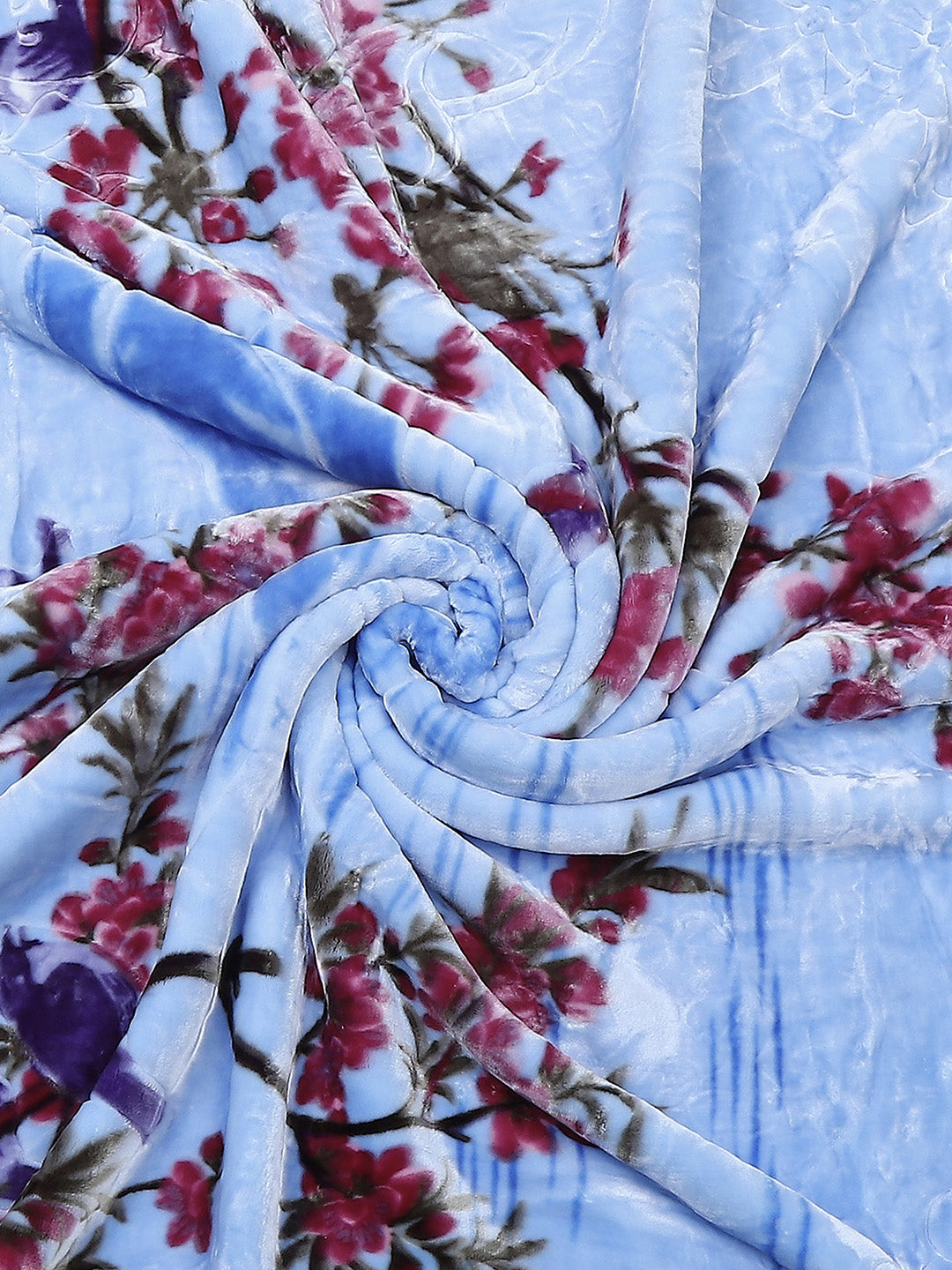 Printed Double Bed 850 GSM Blanket for Heavy Winter -2 Ply (Weight 4.7 kg)