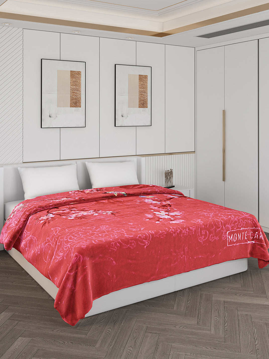 Printed Double Bed 890 GSM Blanket Emperor 2 Ply (Weight 4.7 kg)