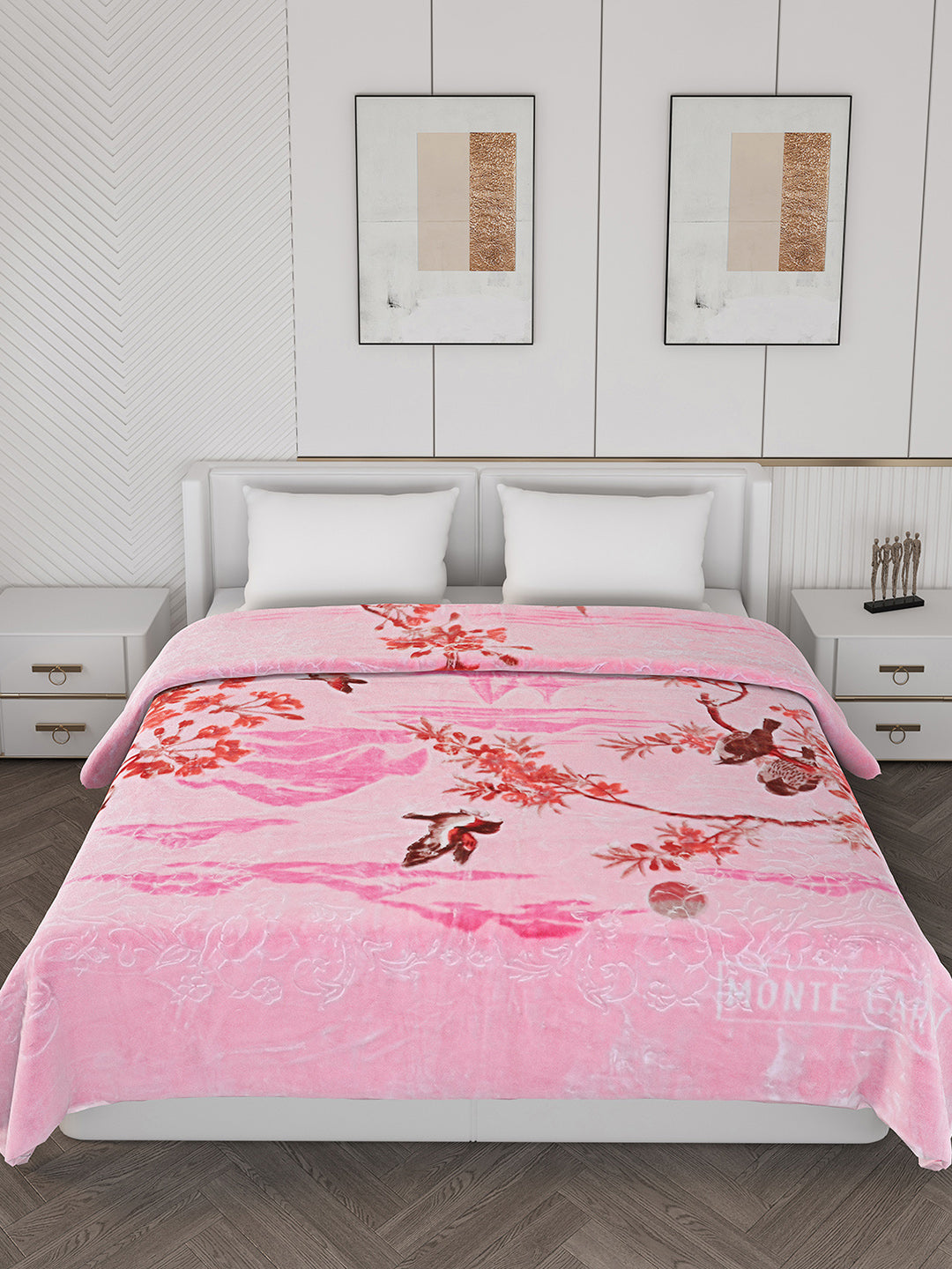 Printed Double Bed 890 GSM Blanket Emperor 2 Ply (Weight 4.7 kg)