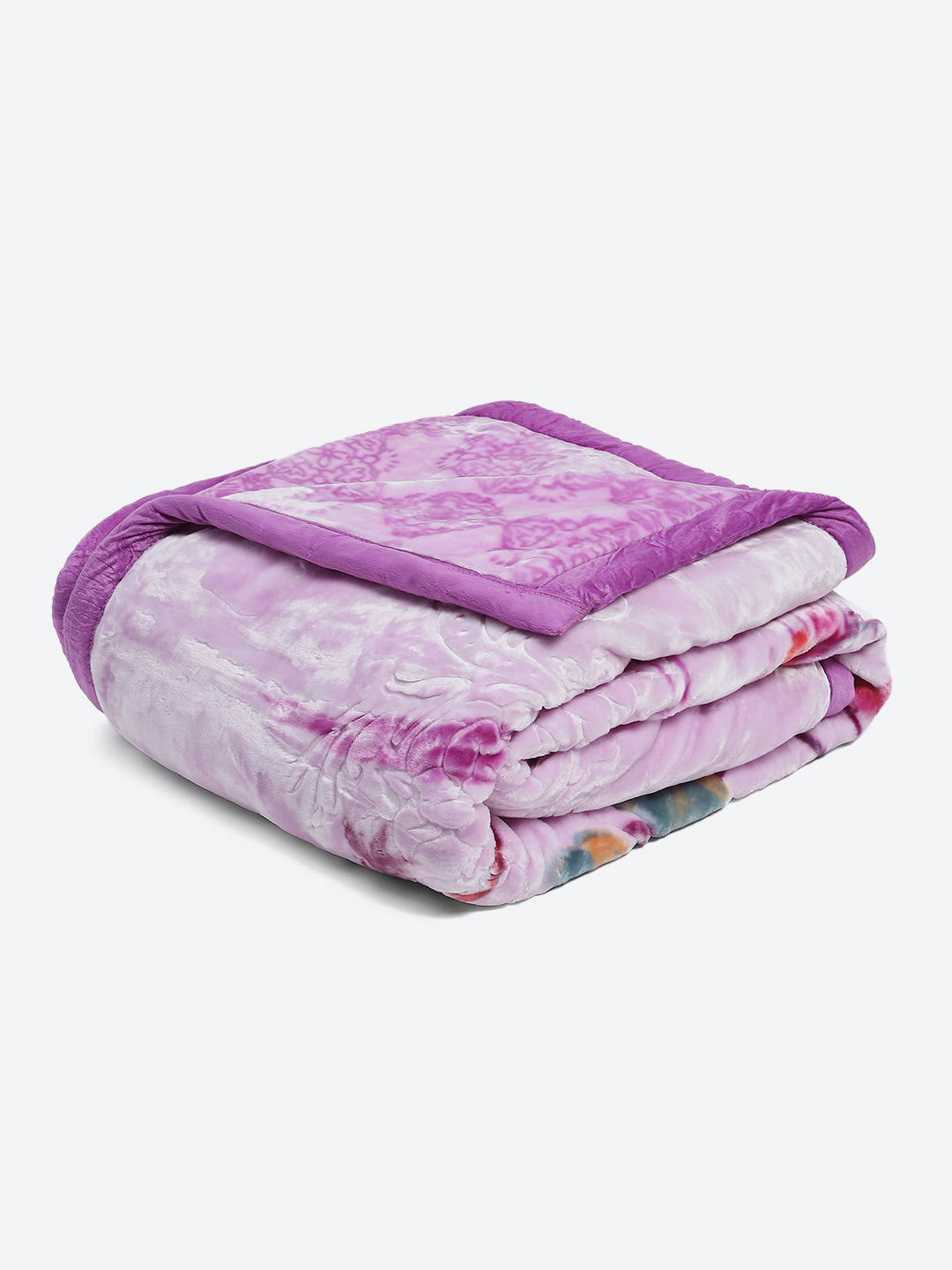 Printed Double Bed 850 GSM Blanket for Heavy Winter -2 Ply (Weight 4.7 kg)