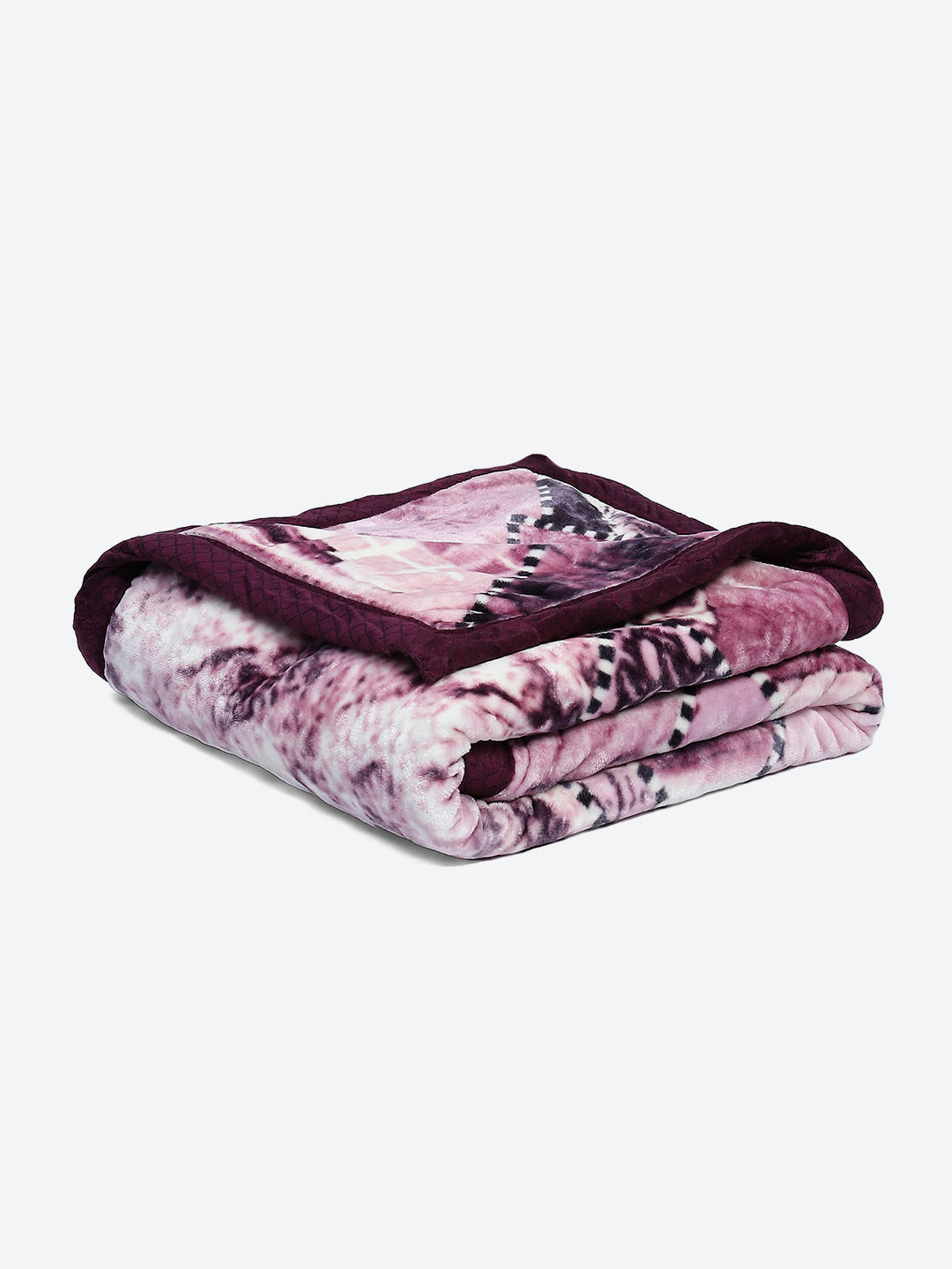 Printed Single Bed 596 GSM Blanket Everest 2 Ply (Weight 2.1 kg)
