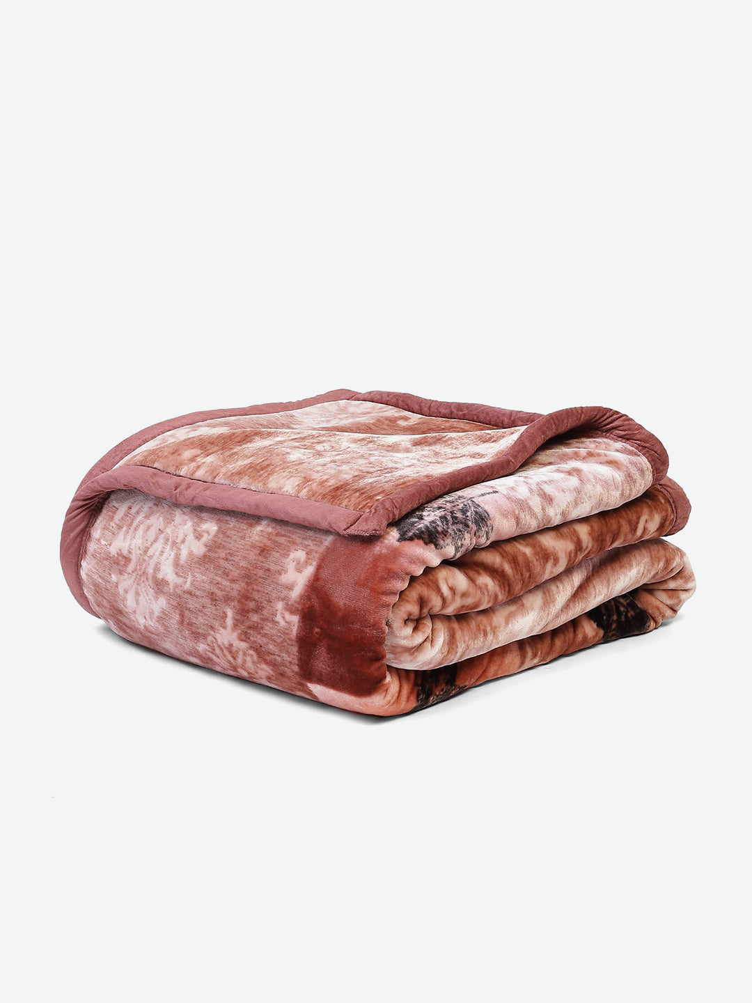Printed Double Bed 1174 GSM Blanket Firdous 2 Ply (Weight 6.2 kg)