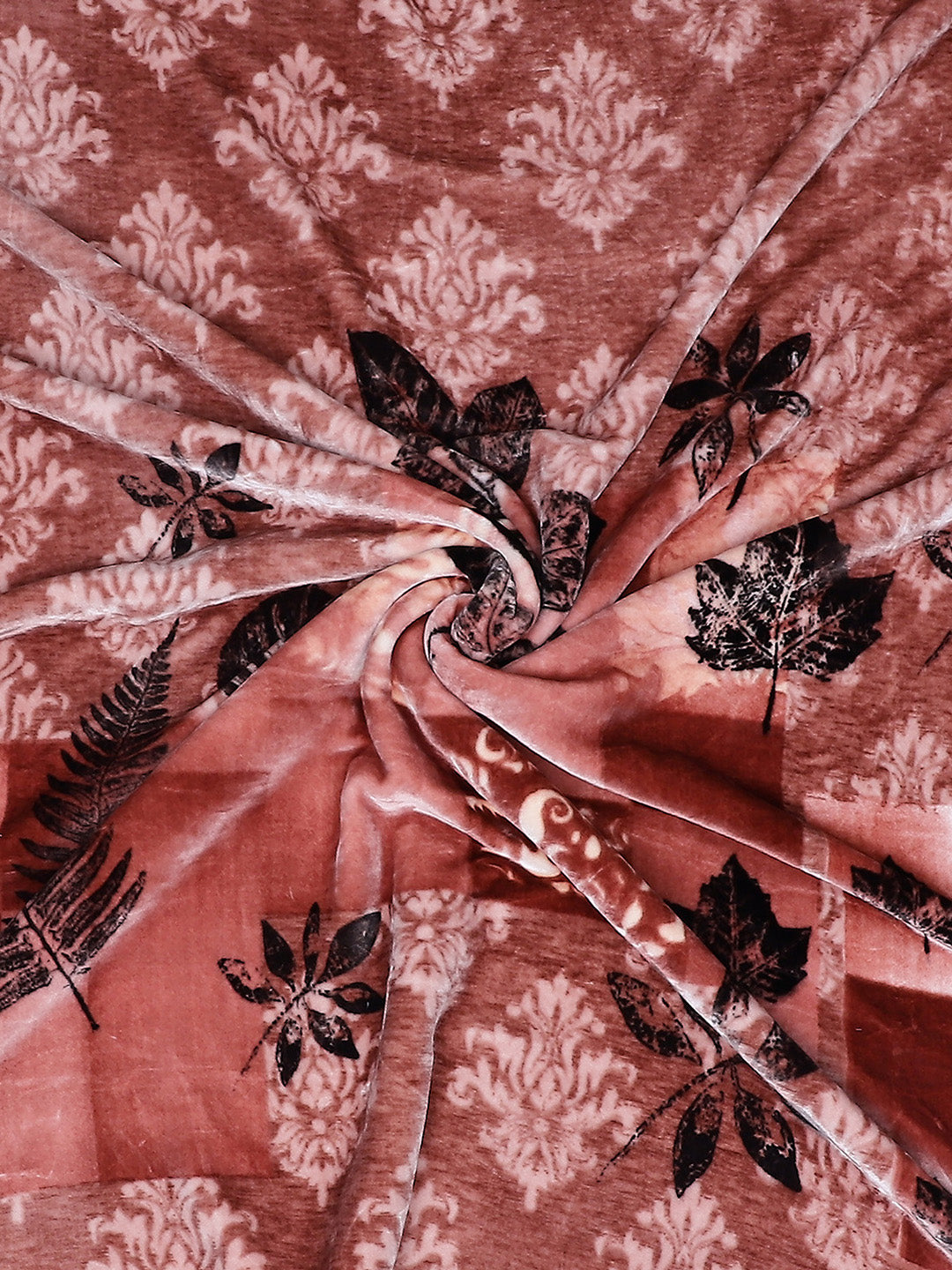 Printed Double Bed 1174 GSM Blanket Firdous 2 Ply (Weight 6.2 kg)