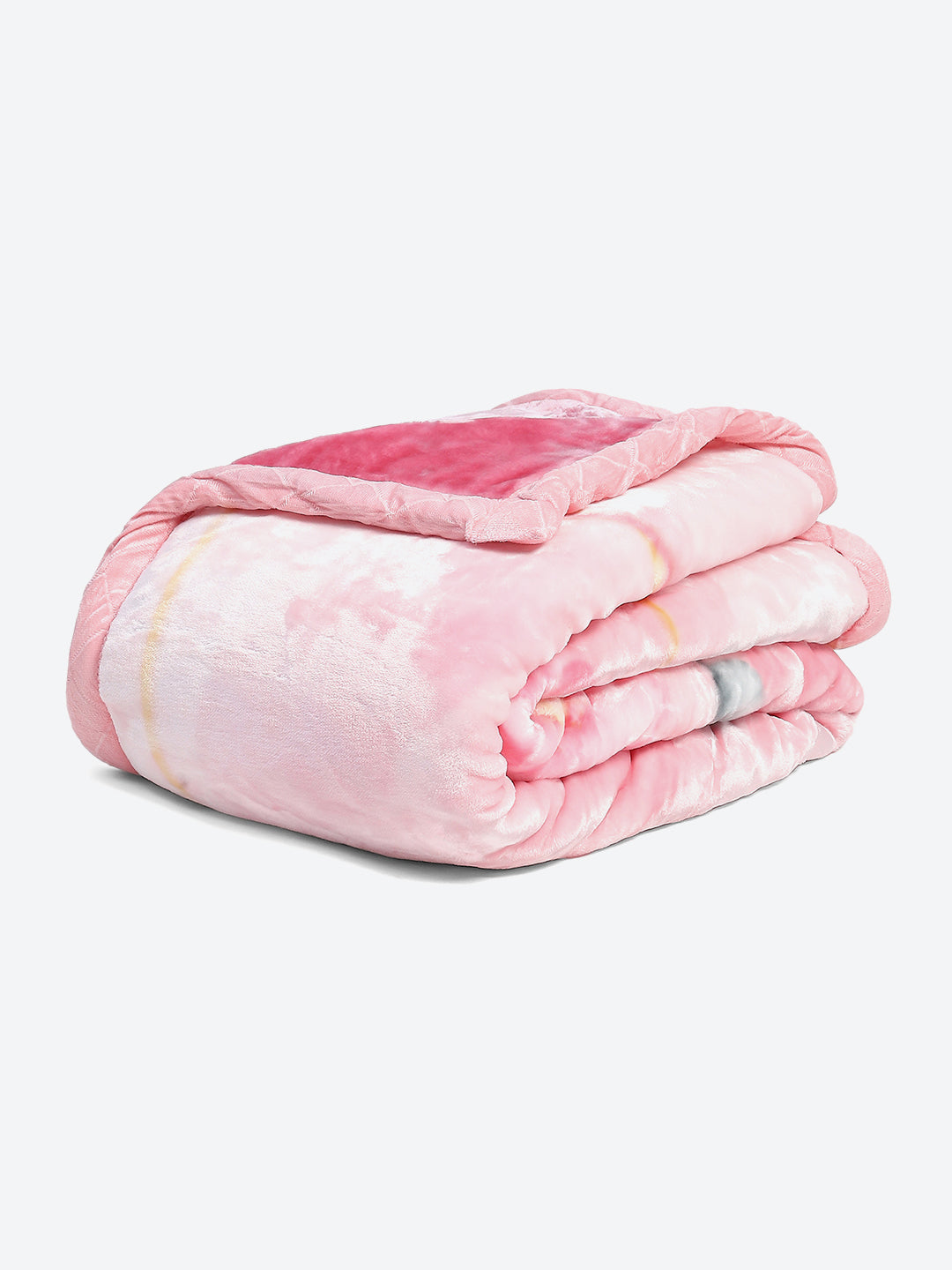 Printed Single Bed 852 GSM Blanket Galaxy 2 Ply (Weight 3 kg)