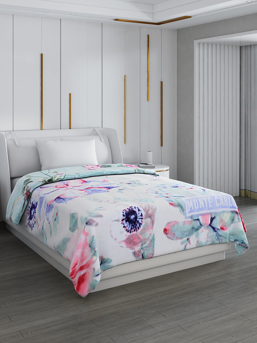 Printed Single Bed Blanket for Mild Winter -2 Ply