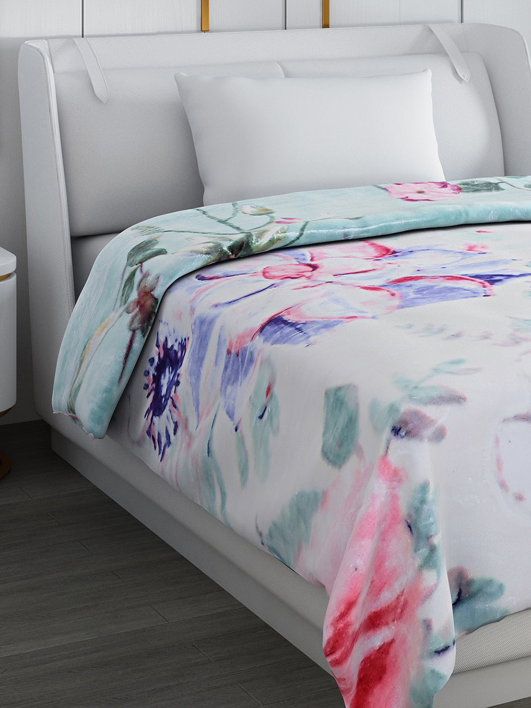 Printed Single Bed Blanket for Mild Winter -2 Ply
