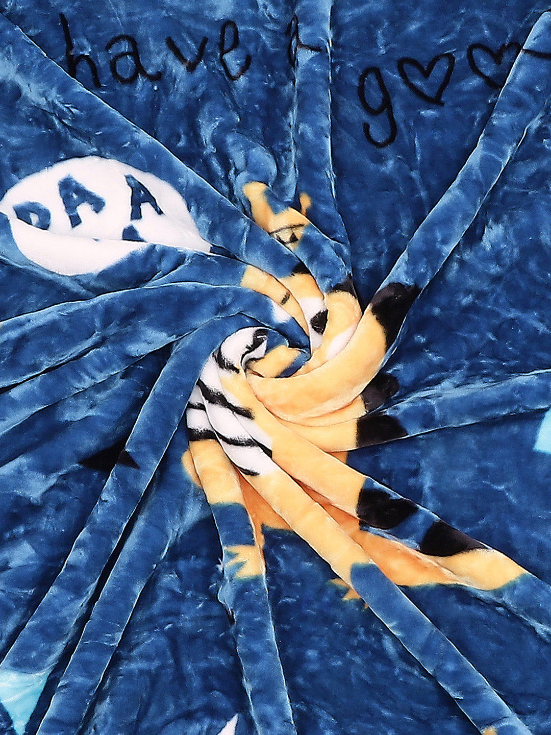 Printed Single Bed Blanket for Mild Winter -2 Ply