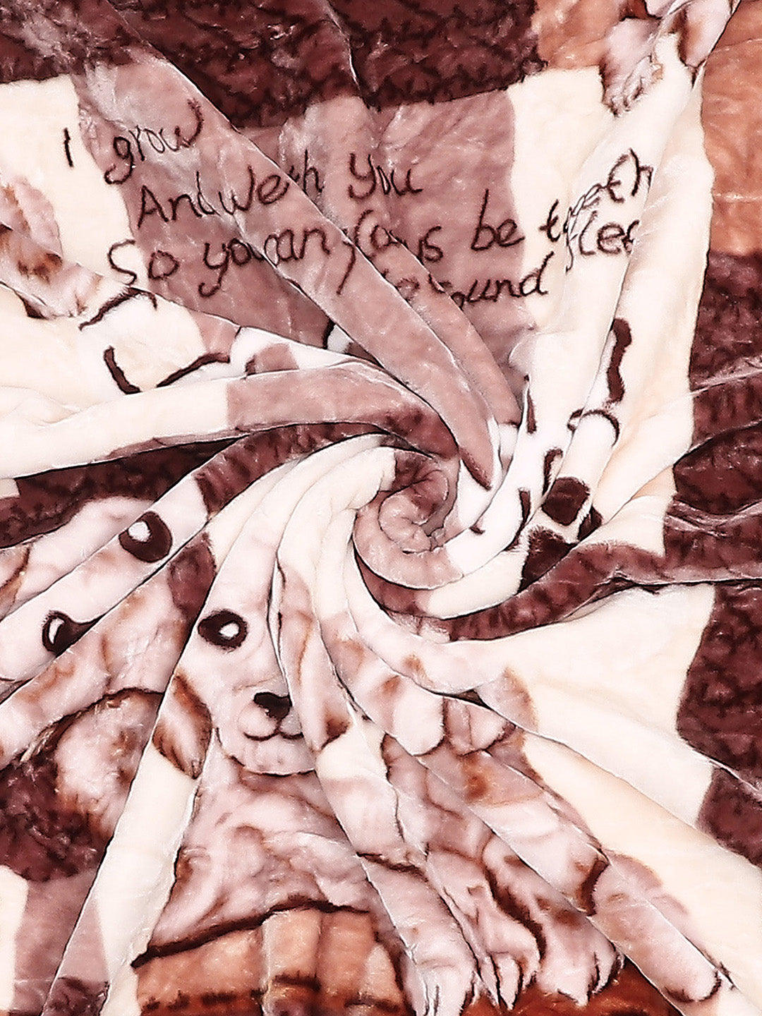 Printed Single Bed Blanket for Mild Winter -2 Ply