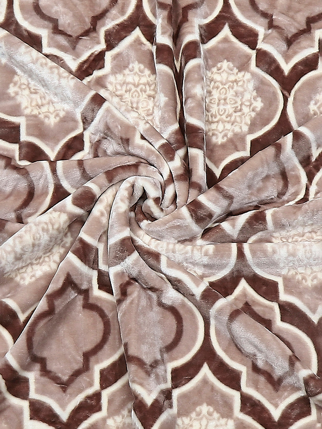 Printed Single Bed Reversible Blanket 2 Ply, 568 GSM, 2 kg (Glamour)