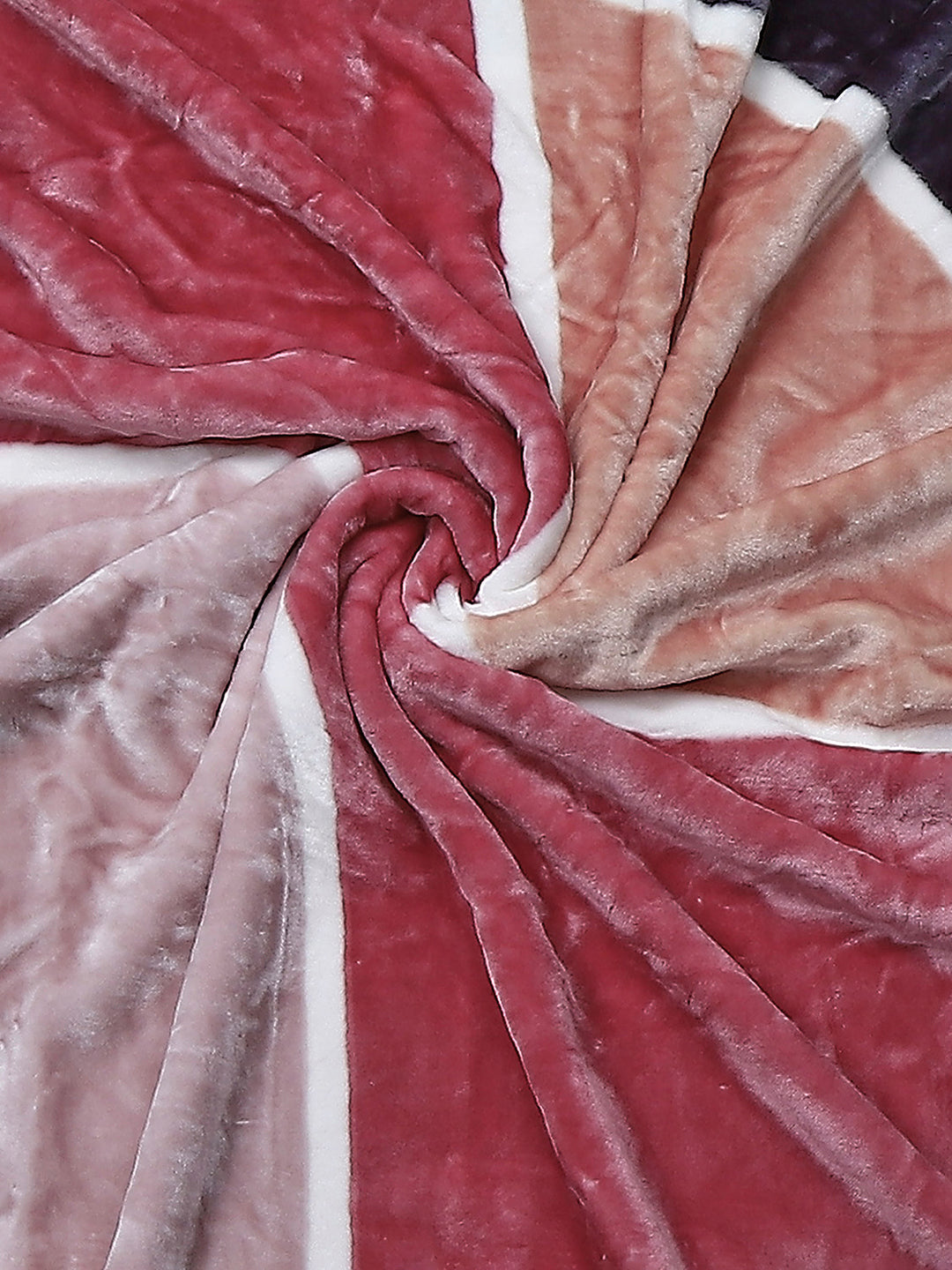 Printed Single Bed Reversible Blanket 2 Ply, 568 GSM, 2 kg (Glamour)